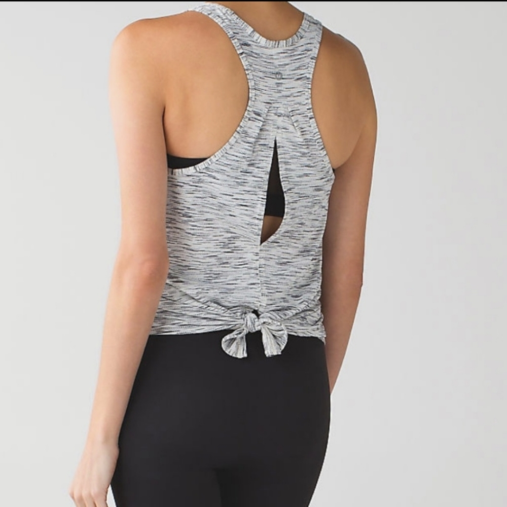 Lululemon Tank with Cut Out Back